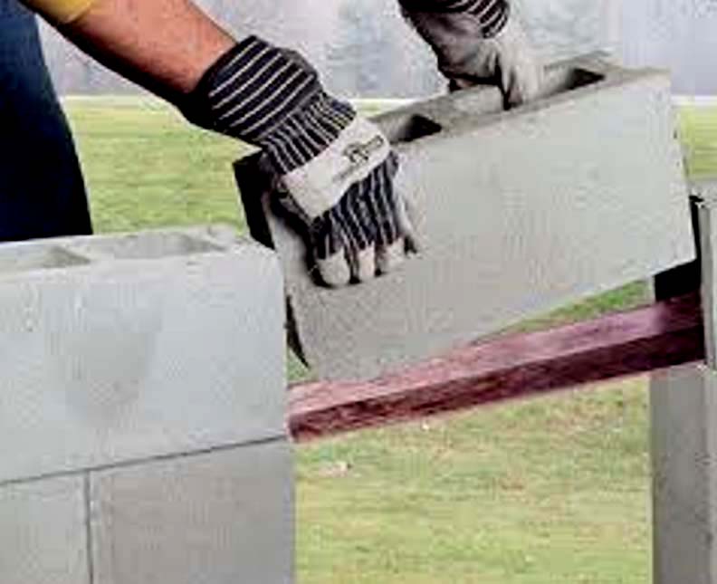 <Home Services For You Cinder Block Specialists build and repair structures using concrete blocks, requiring skills in reading blueprints, preparing materials, laying blocks, and ensuring structural integrity with features like rebar and reinforced beams. They may work on projects ranging from foundations and retaining walls to decorative patios and industrial furnaces, often operating and maintaining tools and machinery to cut, mold, and place blocks to precise specifications.>